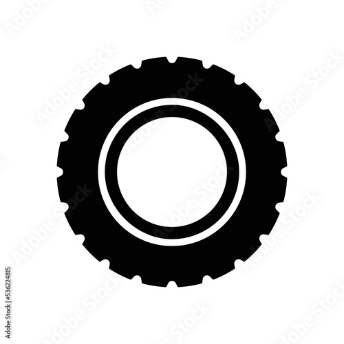tire icon vector design template in white background
