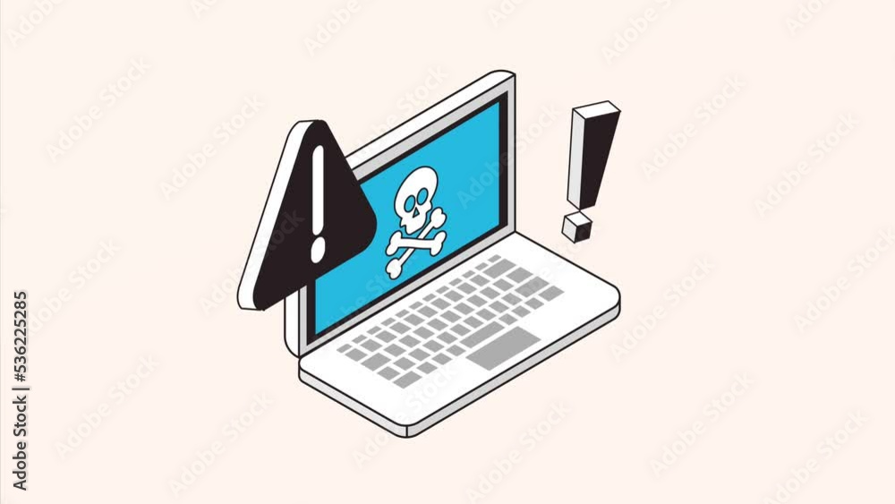 skull and bones crossed in laptop skull and bones crossed in laptop