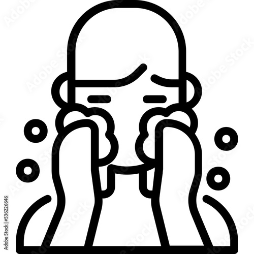 wash face icon