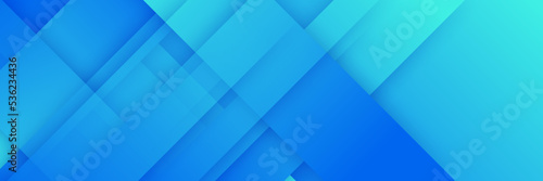 Minimal blue banner geometric shapes abstract modern background design. Design for poster, template on web, backdrop, banner, brochure, website, flyer, landing page, presentation, and webinar