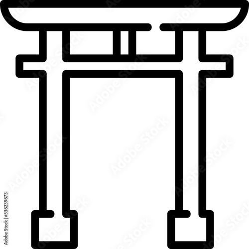 torii shrine icon