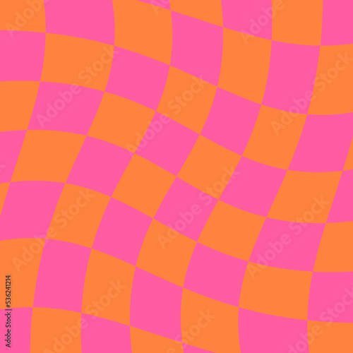 twisted checkerboard vector background for banners, cards, flyers, social media wallpapers, etc.