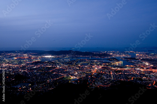 皿倉山夜景