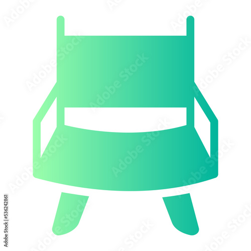 director chair gradient icon