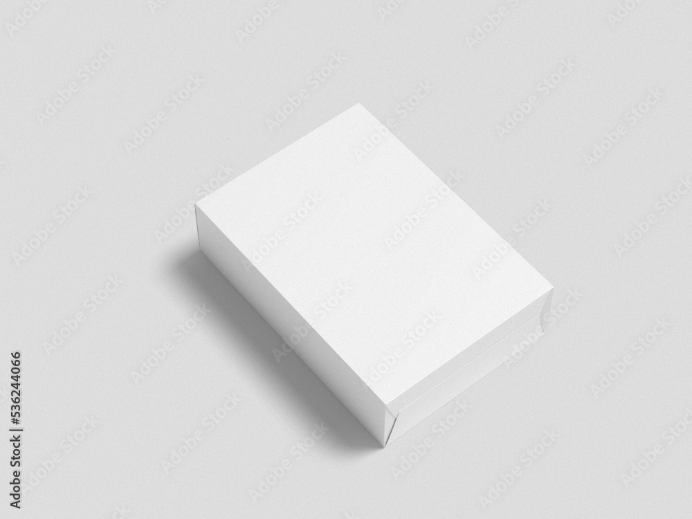 Packaging box mockup Packaging box mockup