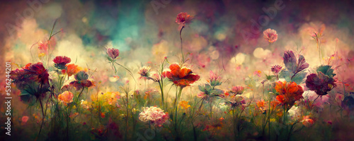 field of flowers © mech
