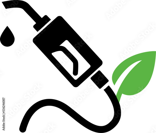 Natural energy symbol icon