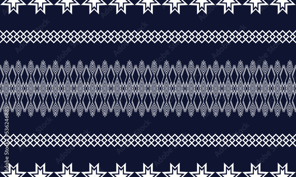 Geometric ethnic flower pattern for background,fabric,wrapping,clothing,wallpaper,Batik,carpet,embroidery style. Geometric ethnic flower pattern for background,fabric,wrapping,clothing,wallpaper,Batik,carpet,embroidery style.