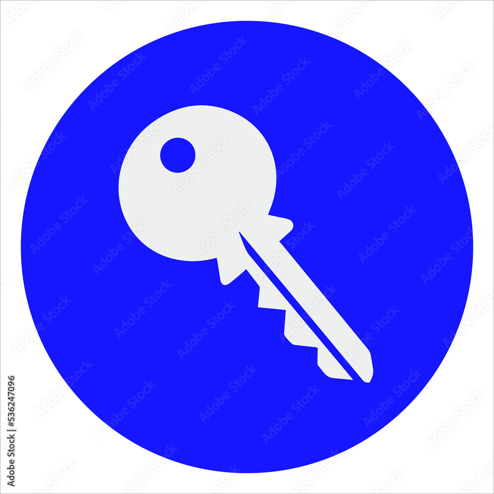 art illustration icon symbol logo of key vector art illustration icon symbol logo of key vector