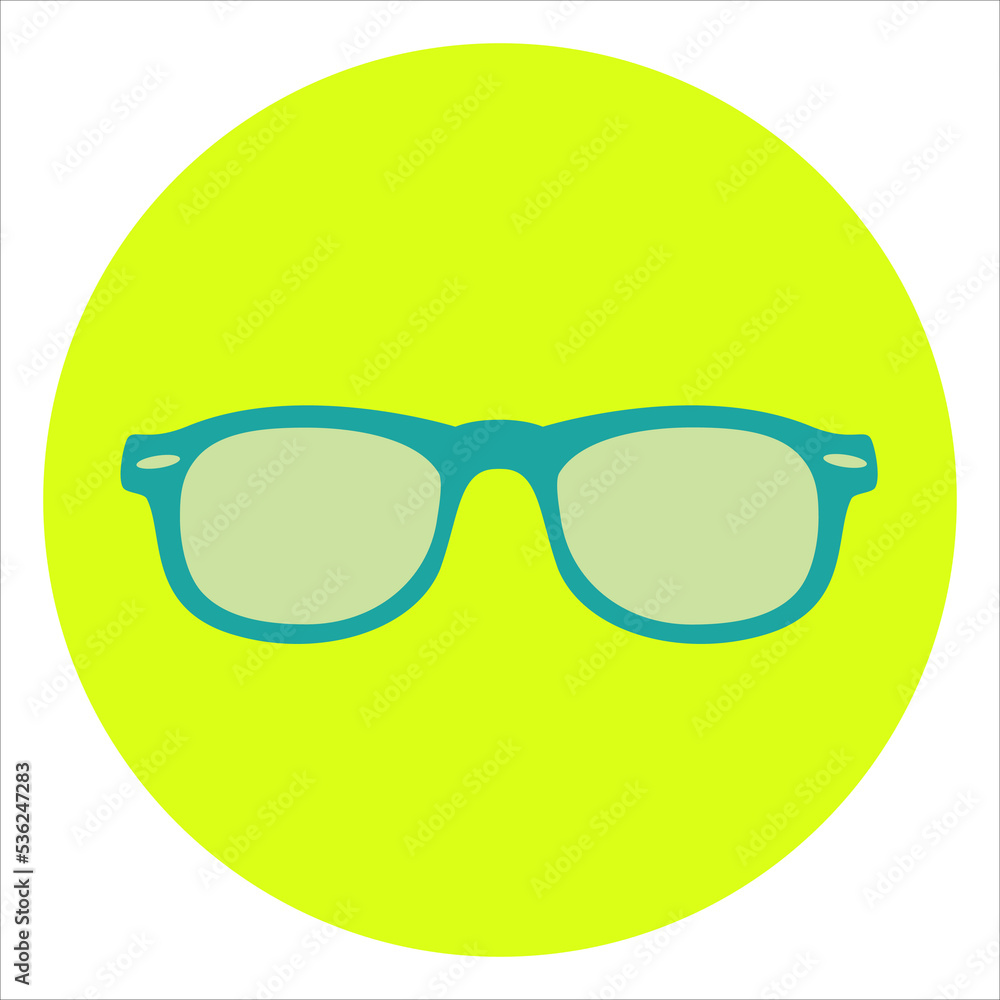 art illustration icon symbol logo of glasses art illustration icon symbol logo of glasses