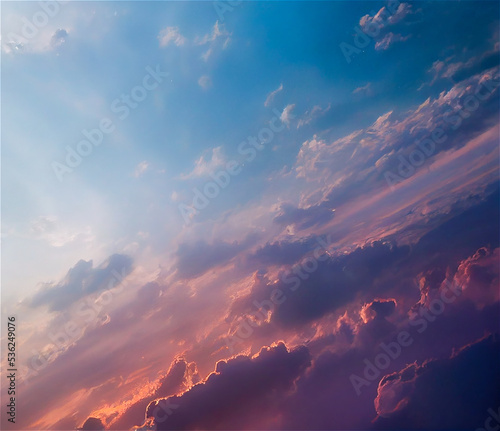 Above the clouds