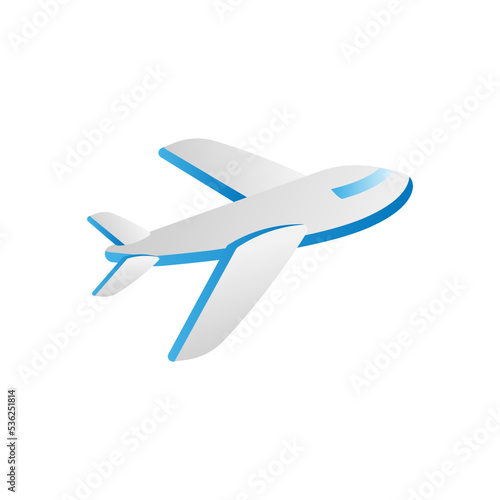 Plane icon design template vector illustration