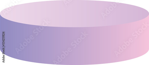 purple circle podium png