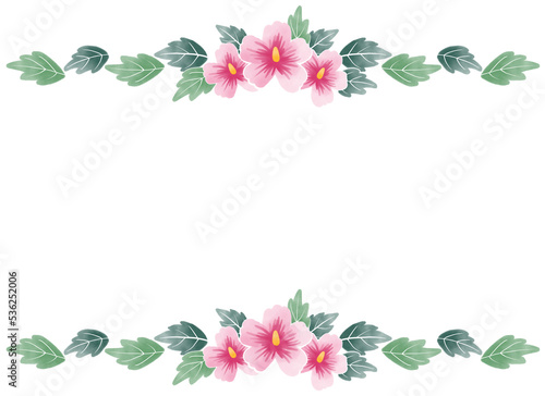 대한민국 국경일 무궁화 상징 일러스트 이미지