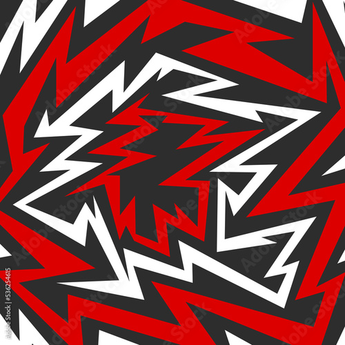 Abstract background with gradient sharp and spike lines pattern