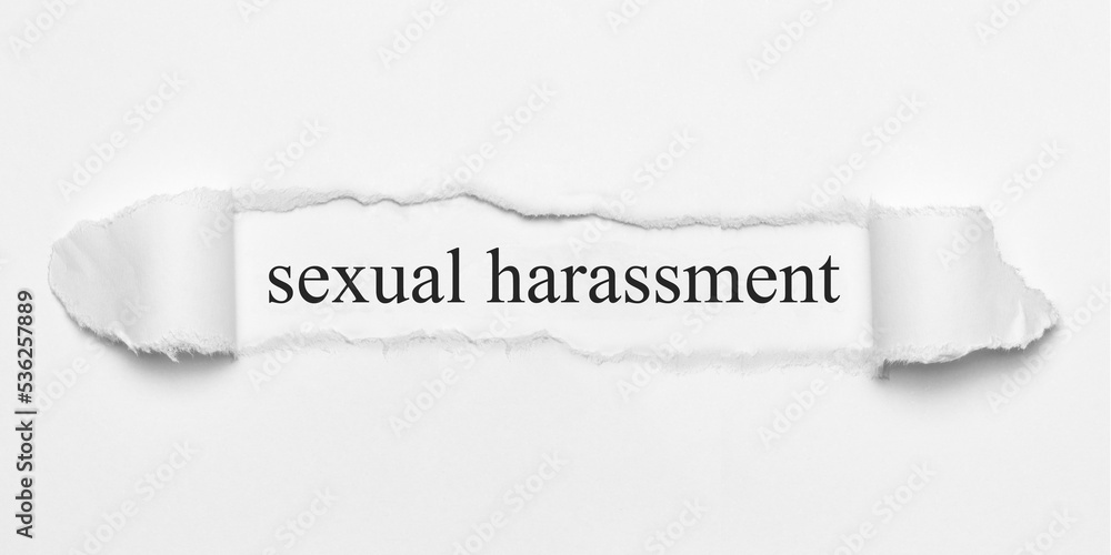 Fototapeta premium sexual harassment 