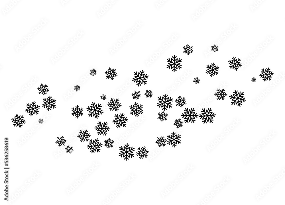 Snowflakes, snow background. Christmas snow for the new year. Vector illustration. Snowflakes, snow background. Christmas snow for the new year. Vector illustration.