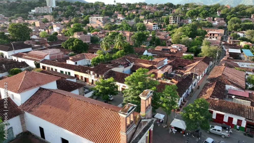 La Chinca Park, Santa Fe De Antioquia, Colombia. Aerial View of ...
