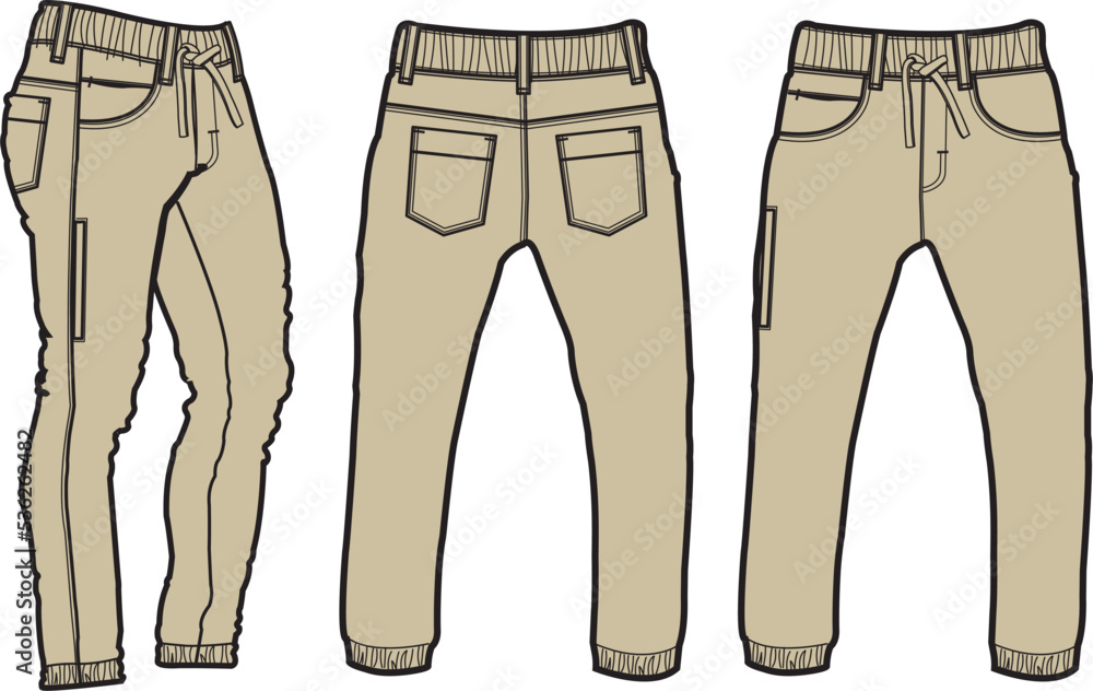 Jogger, Sport suits design template, sweat pant, jogging Jogger, Sport suits design template, sweat pant, jogging