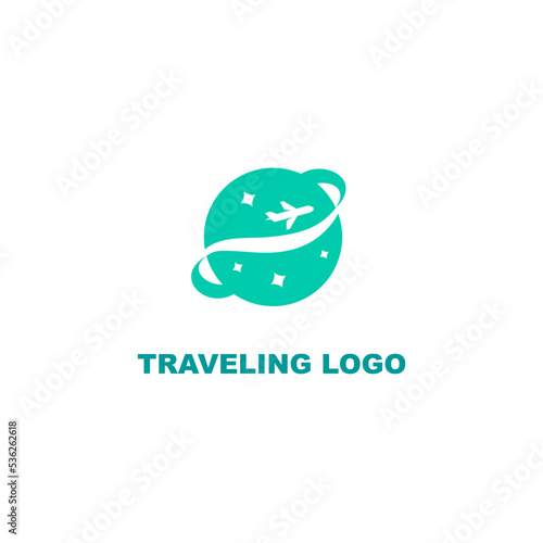 Traveling logo, logo for traveling and holiday business company.