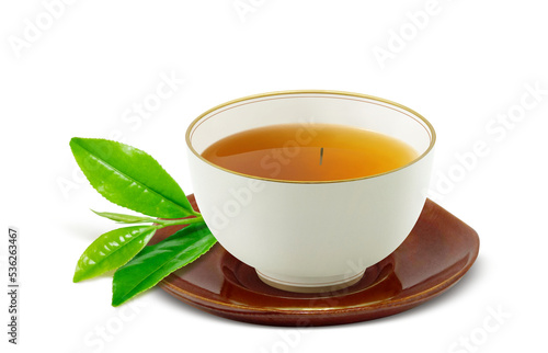 湯呑み ほうじ茶 麦茶 飲み物 イラスト リアル 茶托 茶葉 茶柱