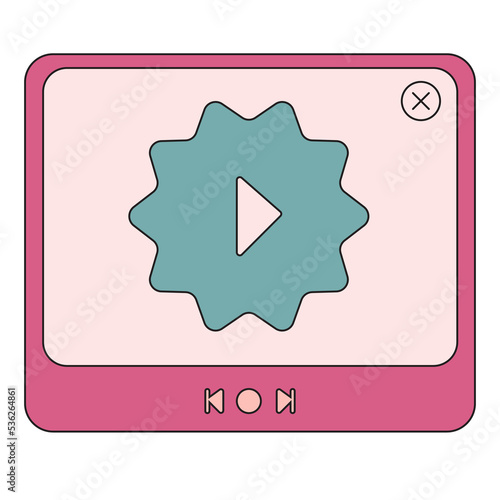 Retro Cute UI Tab Browser