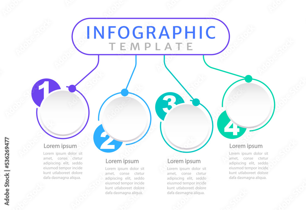 Healthcare recommendations infographic chart design template. Abstract ...