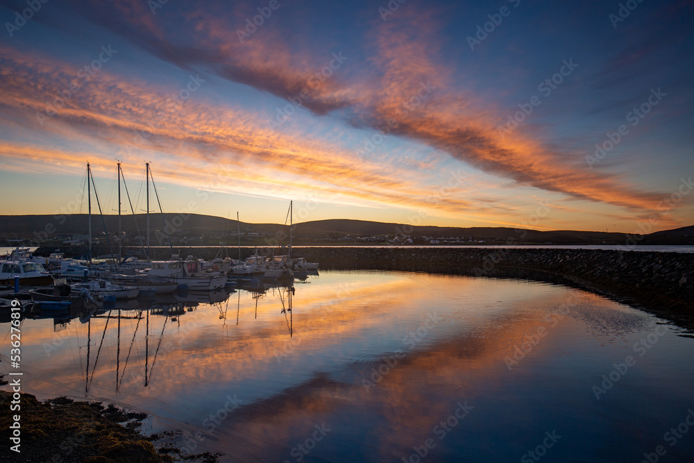 Sunrise Brae Marina Shetland