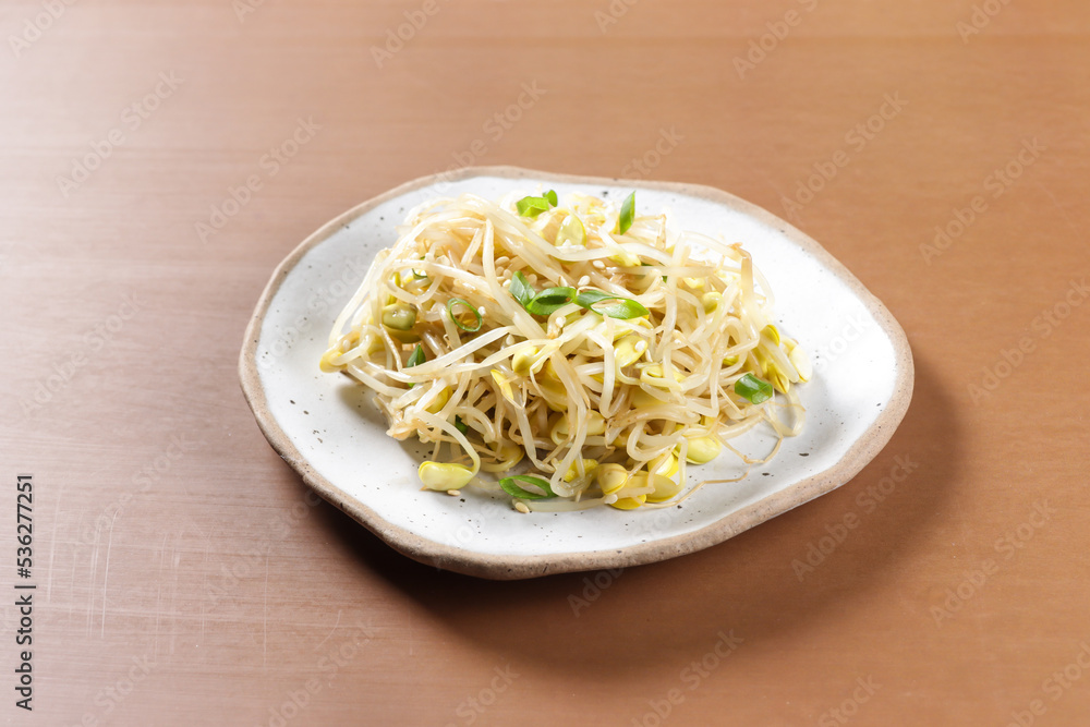Kongnamul Muchim is a Korean soybean sprouts side dish or banchan. Kongnamul Muchim is a Korean soybean sprouts side dish or banchan.