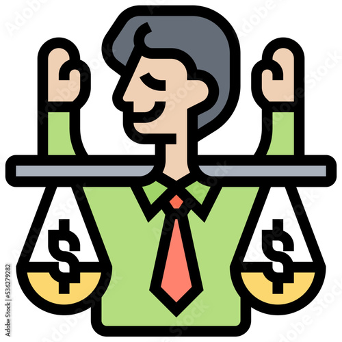 Capitalism icon