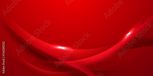 Red modern abstract background design geometric elements vector illustration