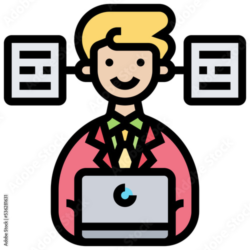 Clerk icon