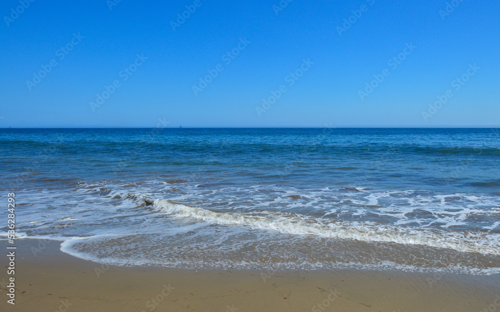 Waves at Gaviota State Park Beach, Santa Barbara County 