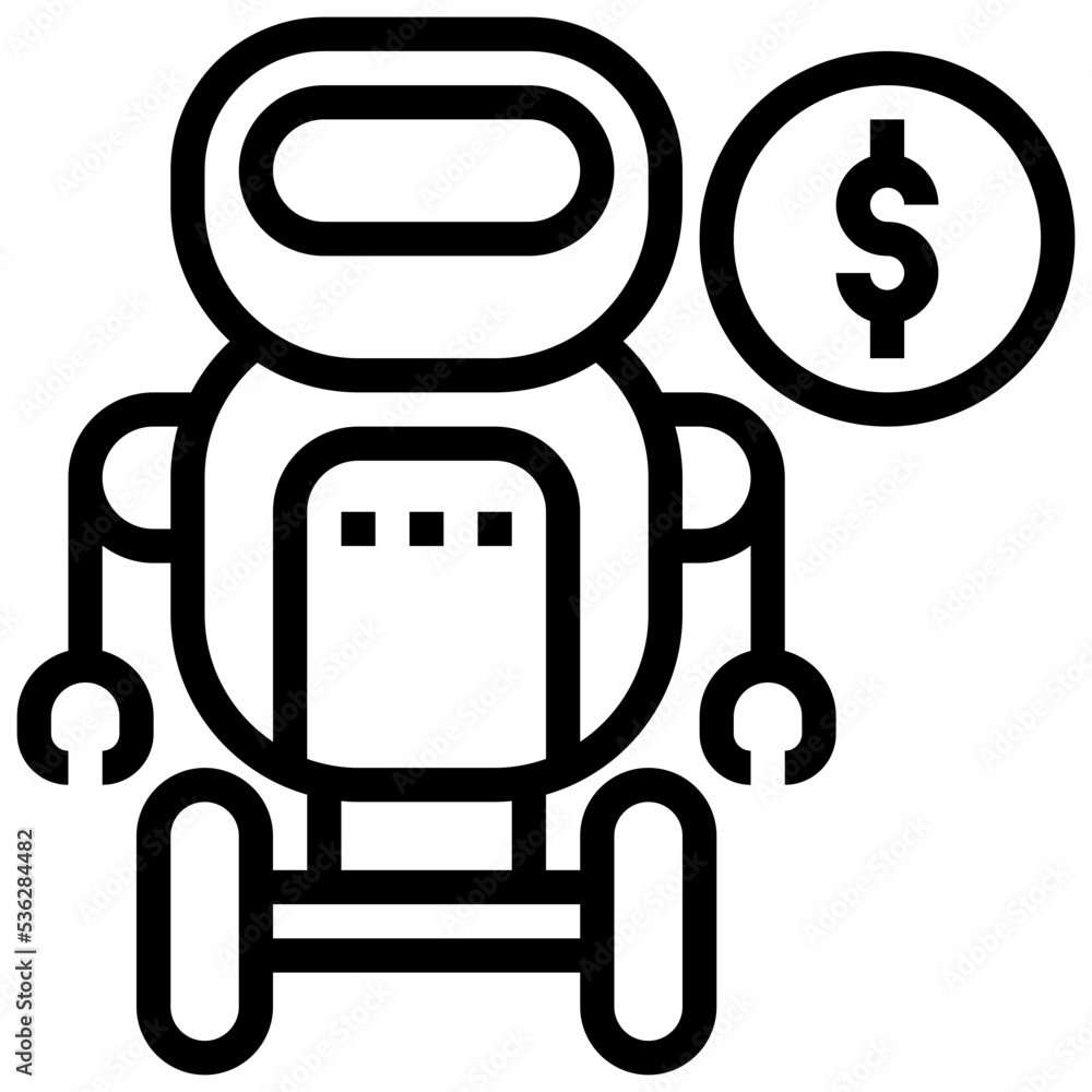 Fototapeta premium Cost icon