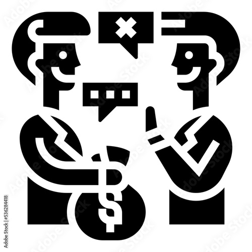 Corruption icon