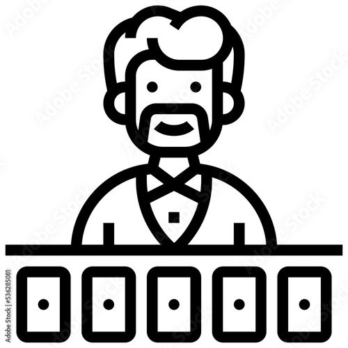 Croupier icon