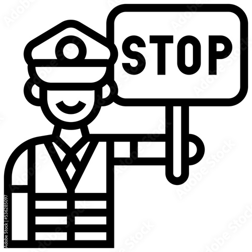 Crossing icon