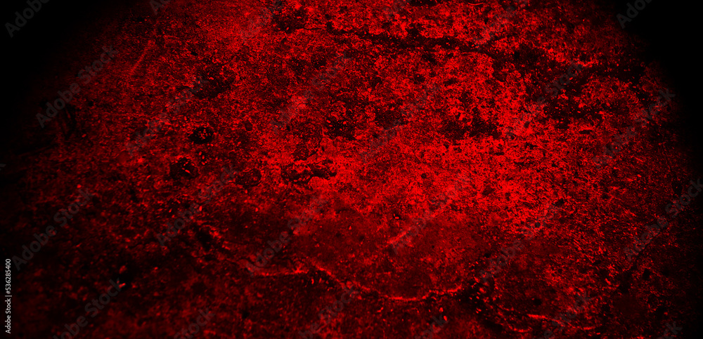 Red grunge color with worn cracks and scratches. A bold and mysterious contrast.