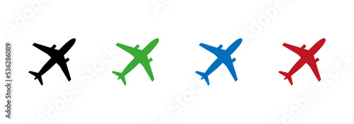 Airplane. Vector image