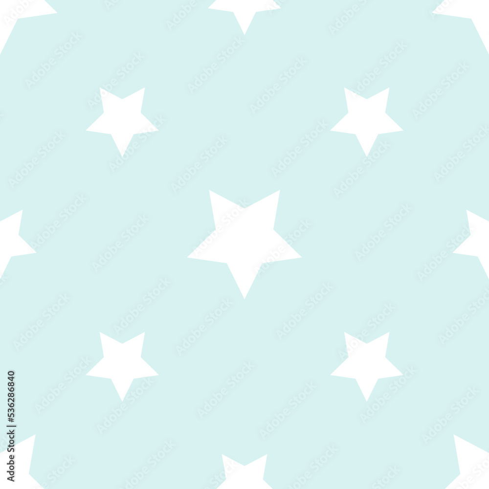 White star on blue background and pattern White star on blue background and pattern
