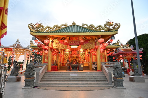 Phuket, Thailand Saeng Tham Shrine, Kuan im Teng, Jui Tui Shrine and Kio Thian Keng Saphan Hin Shrine Thailand.