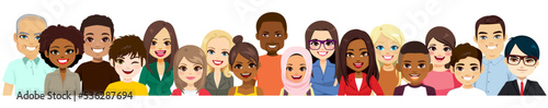 Portrait of multicultural d...