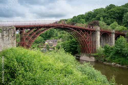 The iron bridge, Ironbridge, Shropshire, built in 1779