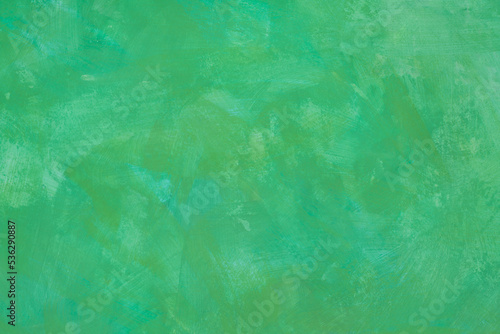 Green painted paper texture 