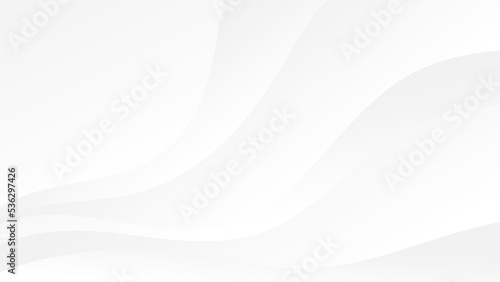 Abstract white wavy pattern background for modern graphic design decoration 