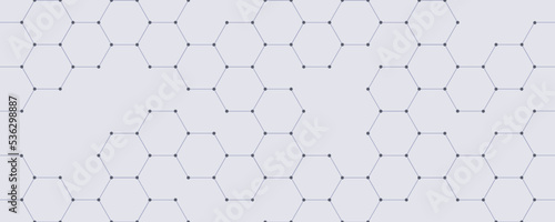grey technical honeycomb background digital electronics vector