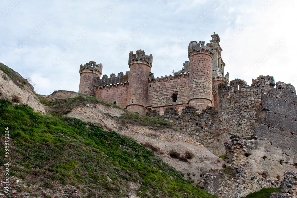 Castillo de Turégano (siglo XII). Segovia, Castilla y León, España.