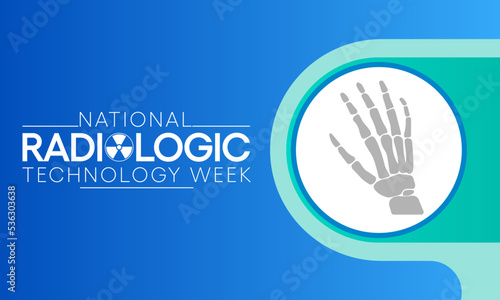 Radiologic Technology week (NRTW) is observed each year in November, Radiology is the medical discipline that use medical imaging to diagnose and treat diseases within the bodies of animals and humans © Waseem Ali Khan