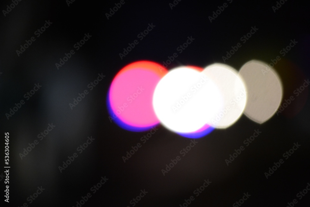 Abstract backgrounds. blur bokeh. Blurry multicolor light from the lamp. Pink is the dominant color Abstract backgrounds. blur bokeh. Blurry multicolor light from the lamp. Pink is the dominant color