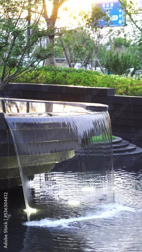 beautiful landscape of park in residential district beautiful landscape of park in residential district
